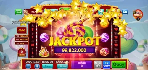 Biểu tượng jackpot lớn với tiền vàng tại 88clb.cc